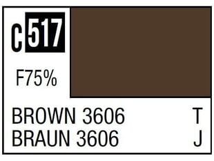 Mr.Hobby - Mr.Color C-517 Brown 3606, 10ml hind ja info | Kunstitarbed, voolimise tarvikud | kaup24.ee