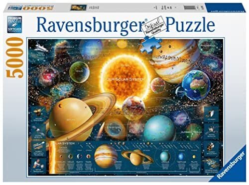 Pusle Ravensburger Planeetide süsteem, 5000-osaline, 16720 hind ja info | Pusled | kaup24.ee