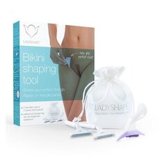 Набор для депиляции бикини Ladyshape Bikini Shaping Tool, треугольник цена и информация | Товары гигиены | kaup24.ee