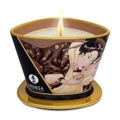 Ароматическая свеча - массажное масло Chocolate Shunga, 170 мл цена и информация | Массажные масла | kaup24.ee