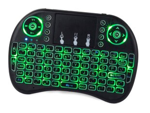 Беспроводная мини-клавиатура с подсветкой цена и информация | Клавиатуры | kaup24.ee