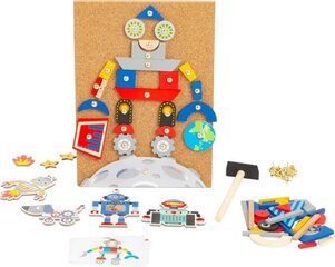 Naelte ja haamriga konstruktor Väike jalgrobot hind ja info | Poiste mänguasjad | kaup24.ee
