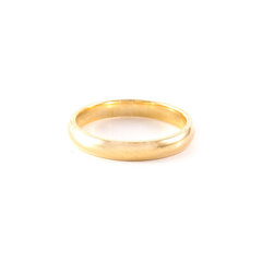 Klassikaline abielusõrmus kollasest kullast ZG3MM/1Y hind ja info | Sõrmused | kaup24.ee