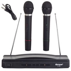 Karaokekomplekt, 2x juhtmevaba mikrofon hind ja info | Mikrofonid | kaup24.ee