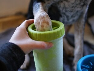 Silikoonist jalgade puhastusvahend koerale, kassile hind ja info | Hooldusvahendid loomadele | kaup24.ee