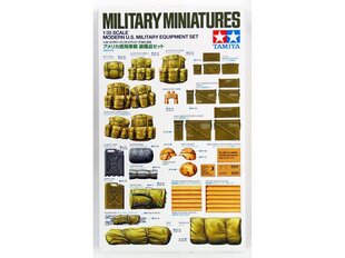 Tamiya - Modern U.S. Military Equipment Set, 1/35, 35266 цена и информация | Конструкторы и кубики | kaup24.ee