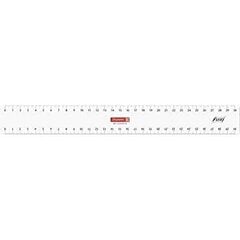 Joonlaud 30cm Flexi läbipaistev, Brunnen /10 hind ja info | Kirjatarbed | kaup24.ee