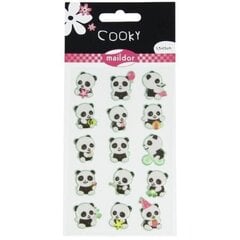 Kleebis Cooky ''Pandad'' 7,5x12cm Decopatch/10 цена и информация | Канцелярские товары | kaup24.ee