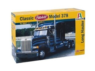 Сборная пластиковая модель Italeri - Peterbilt 378 «Long Hauler», 1/24, 3857 цена и информация | Конструкторы и кубики | kaup24.ee