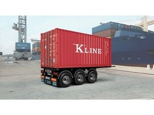 Сборная пластиковая модель Italeri - 20' Container Trailer, 1/24, 3887 цена и информация | Конструкторы и кубики | kaup24.ee