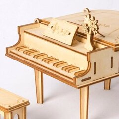 Puidust 3D pusle, Robotime Grand Piano hind ja info | Klotsid ja konstruktorid | kaup24.ee