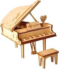 Puidust 3D pusle, Robotime Grand Piano hind ja info | Klotsid ja konstruktorid | kaup24.ee