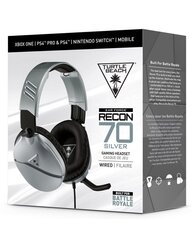 Наушники Turtle Beach Recon 70, серебристые цена и информация | Наушники | kaup24.ee