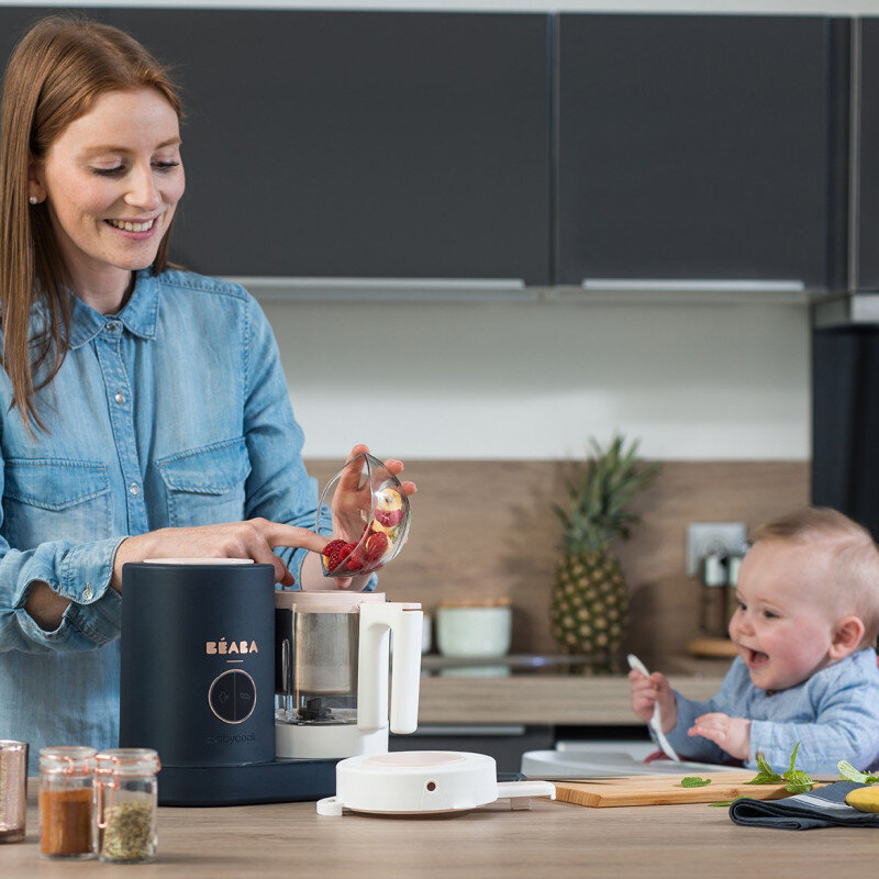 Blender-aurutaja Beaba Babycook Neo, 912772, Night Blue цена и информация | Beebitoidu valmistajad | kaup24.ee