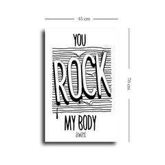 Reproduktsioon You Rock My Body hind ja info | Seinapildid | kaup24.ee