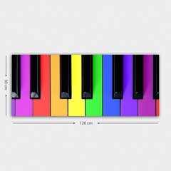 Reproduktsioon Värvilised klaveriklahvid hind ja info | Seinapildid | kaup24.ee