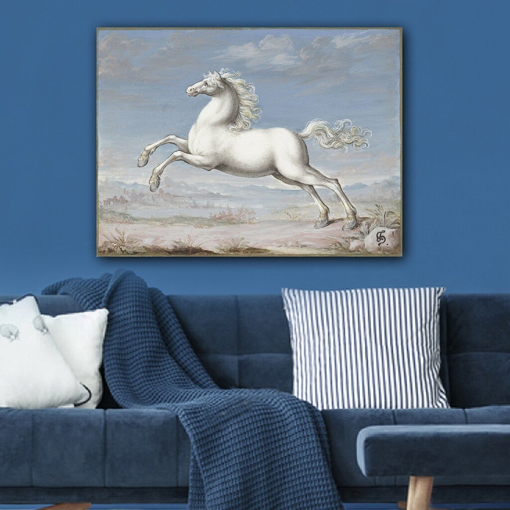 Reproduktsioon Valge hobune hind ja info | Seinapildid | kaup24.ee