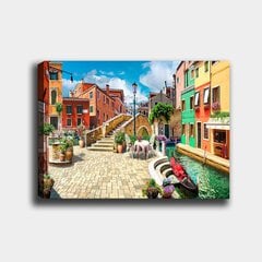 Репродукция Венеция цена и информация | Настенные деревянные декорации | kaup24.ee