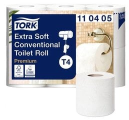 Tualettpaber Tork Extra soft 4-kordne 6tk/p /7 hind ja info | WC-paber, majapidamispaber | kaup24.ee