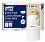 Tualettpaber Tork Extra soft 4-kordne 6tk/p /7 цена и информация | WC-paber, majapidamispaber | kaup24.ee