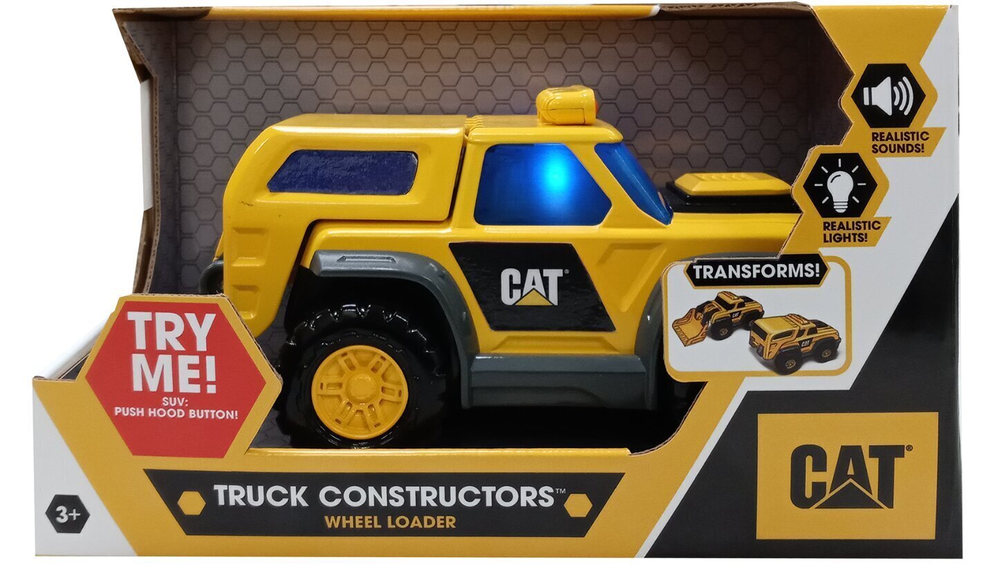 Transformeeritav sõiduk CAT Truck Constructors, 83192 цена и информация | Poiste mänguasjad | kaup24.ee