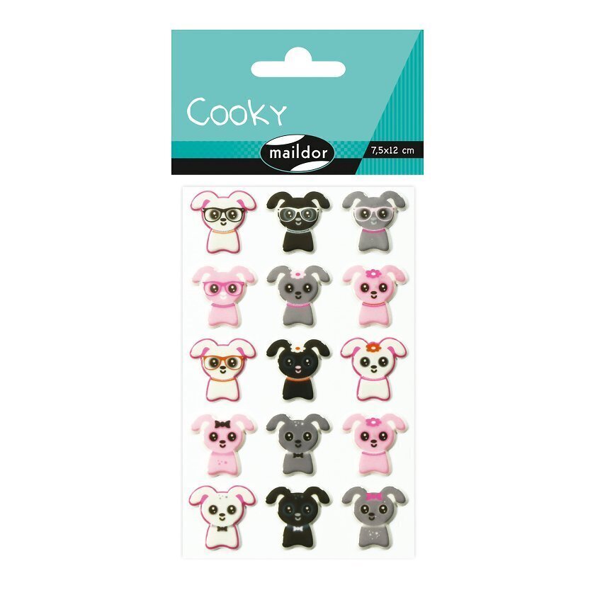 Kleebis Cooky "Kutsud" 7.5 x 12 cm Decopatch /10 цена и информация | Aplikatsioonid, dekoratsioonid, kleebised | kaup24.ee