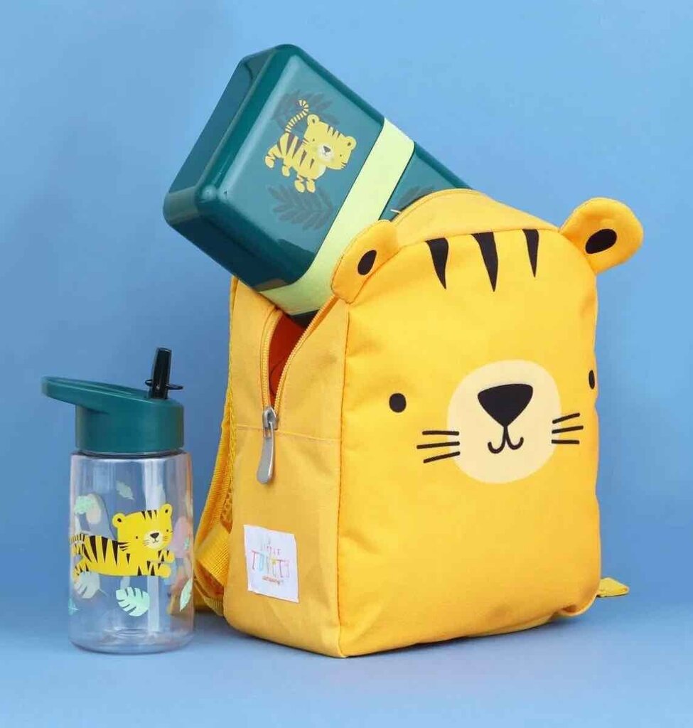 Väike seljakott Toger Little backpack: Tiger - A Little Lovely Company цена и информация | Spordikotid, seljakotid | kaup24.ee