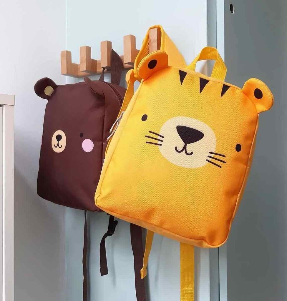 Väike seljakott Toger Little backpack: Tiger - A Little Lovely Company цена и информация | Spordikotid, seljakotid | kaup24.ee