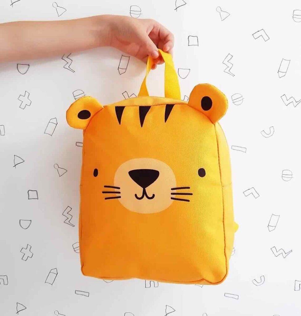 Väike seljakott Toger Little backpack: Tiger - A Little Lovely Company цена и информация | Spordikotid, seljakotid | kaup24.ee