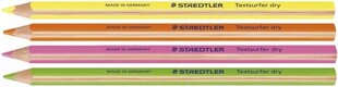 Värvipliiats kolmetahuline Jumbo neoonroheline, Staedtler/12 hind ja info | Kunstitarbed, voolimise tarvikud | kaup24.ee