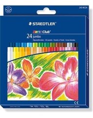 Õlipastellid 24v Jumbo Noris Club, Staedtler /10 цена и информация | Принадлежности для рисования, лепки | kaup24.ee