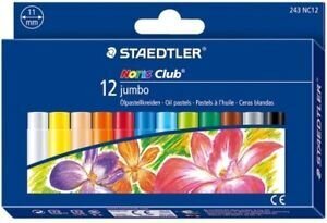 Õlipastellid 12 värvi Jumbo Noris Club, Staedtler/10 цена и информация | Принадлежности для рисования, лепки | kaup24.ee