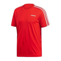 Meeste T-särk Adidas D2M Tee 3S M DU1244, punane hind ja info | Meeste spordiriided | kaup24.ee