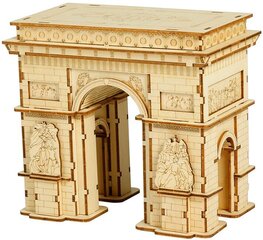 Деревянная 3D-головоломка Robotime Триумфальная арка цена и информация | Конструкторы и кубики | kaup24.ee