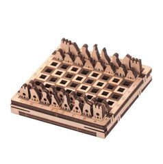 Деревянная 3D головоломка - игра Mr.Playwood Chess, от 14 лет + цена и информация | Конструкторы и кубики | kaup24.ee