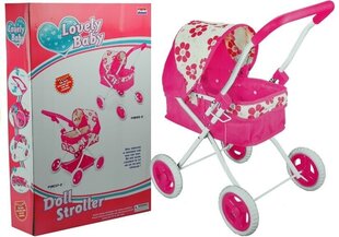 Современная гондола-коляска для кукол, серая цена и информация | Игрушки для девочек | kaup24.ee
