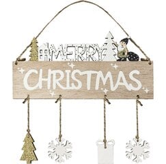 Рождественское украшение Счастливого Рождества, 20 см цена и информация | Декорации | kaup24.ee