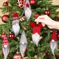 Riputatav jõulupäkapikk Punane, 16 cm hind ja info | Kuuseehted | kaup24.ee