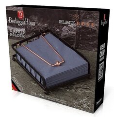 BerlingerHaus salvrätikuhoidja Black Rose hind ja info | Köögitarbed | kaup24.ee