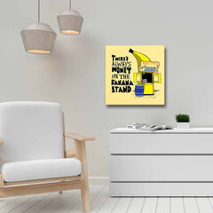 Реородукция Замороженные бананы цена и информация | Картины, живопись | kaup24.ee