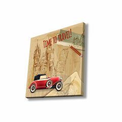 Репродукция Время для путешествия цена и информация | Настенные деревянные декорации | kaup24.ee