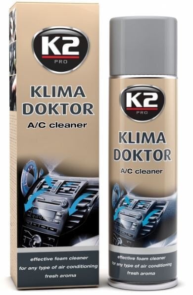 Auto konditsioneeri puhasti K2 Klima Doctor, 500 ml hind ja info | Autokeemia | kaup24.ee