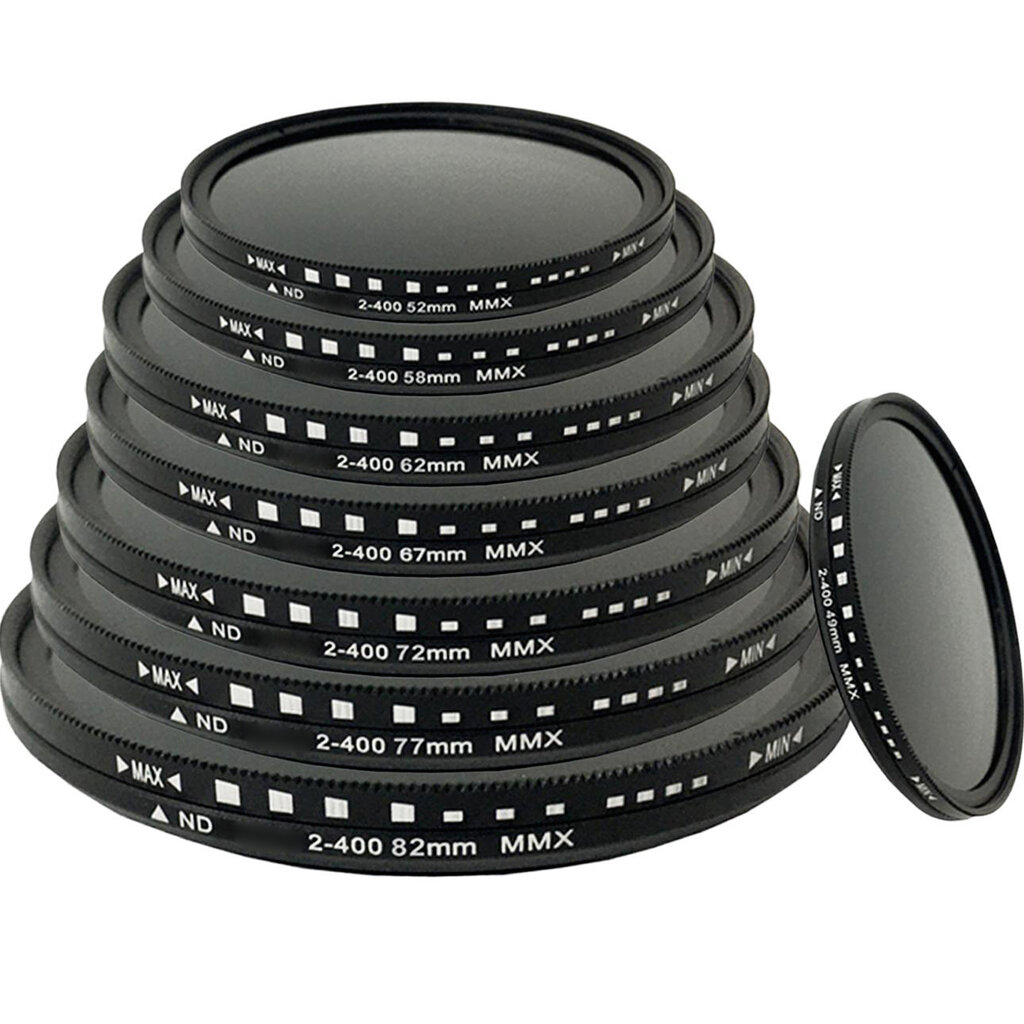 Reguleeritav ND2-400 filter, 55 mm hind ja info | Filtrid fotoaparaatidele | kaup24.ee