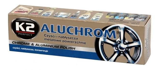 Alumiiniumi ja kroomi poleerpasta K2 Aluchrom цена и информация | Autokeemia | kaup24.ee