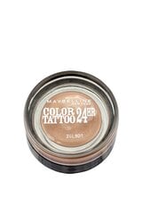 Гелевые тени для век Maybelline Color Tattoo, 35 On and On Brown, 4 г цена и информация | Тушь, средства для роста ресниц, тени для век, карандаши для глаз | kaup24.ee