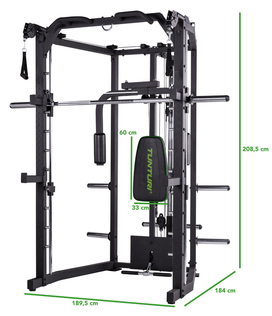 Jõutreeningu Kompleks Tunturi Smith Machine SM80 hind ja info | Treeningkeskused | kaup24.ee