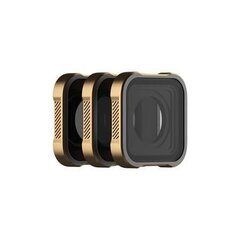 Комплект шторных фильтров PolarPro для фотоаппаратов Go Pro Hero 9 / Hero 10 Black, 3 шт. цена и информация | Аксессуары для видеокамер | kaup24.ee