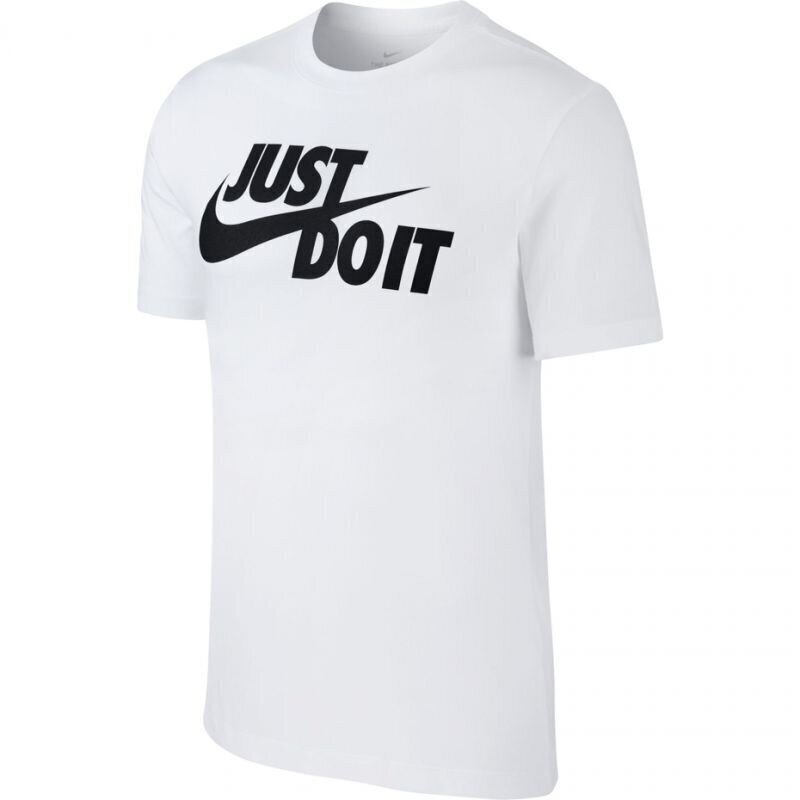Nike meeste T-särk NSW TEE JUST DO IT, valge hind ja info | Meeste spordiriided | kaup24.ee