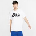 Nike мужская спортивная футболка Tee Just Do It Swoosh M AR5006 100, белая