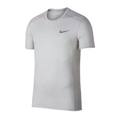 Meeste spordisärk Nike Miler SS, hall 892994-100 цена и информация | Мужская спортивная одежда | kaup24.ee